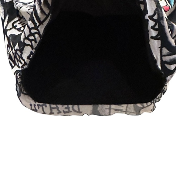 Ed Hardy Printed Mesh Lined Mini Skirt Women’s Size Large - Picture 6 of 8